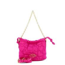 Love Moschino Borsa a mano Eco-Friendly Puffy Heart Fuxia - 4