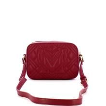 Love Moschino Camera bag Quilted Vino - 3