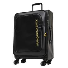 Mandarina Duck Trolley Medio Espandibile 69 cm ECO COATED Black - 2