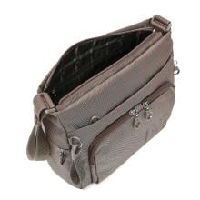 Mandarina Duck Borsa a tracolla con tasca MD20 Taupe - 4