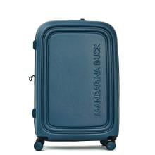 Mandarina Duck Trolley Grande Espandibile 75 cm LOGODUCK + Tailor Blue - 1