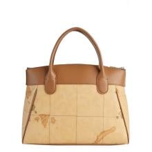 Alviero Martini 1a Classe Borsa a mano Heritage Geo Tabacco - 3