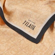 Alviero Martini 1a Classe Foulard Geo Classic in seta 70x70 Nero - 2