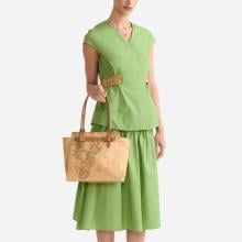 Alviero Martini 1a Classe Borsa a spalla Escape Geo Tabacco - 5
