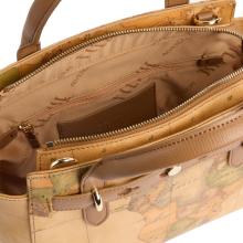 Alviero Martini 1a Classe Borsa a mano Escape Geo Tabacco - 4