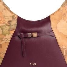 Alviero Martini 1a Classe Geo Saloon hobo bag Burgundy - 4