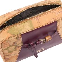 Alviero Martini 1a Classe Geo Saloon tracollina reporter Burgundy - 3