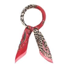 Nali Foulard in seta Macula Paisley Rosso - 2