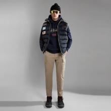 Napapijri Felpa con cappuccio Ayas Winter Blu Marine - 5