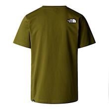 The North Face T-Shirt Easy Forest Olive TNF White - 2
