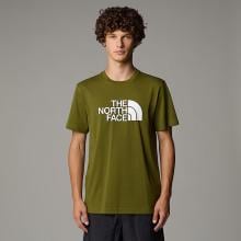 The North Face T-Shirt Easy Forest Olive TNF White - 3