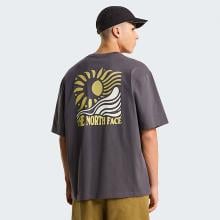 The North Face T-shirt Sun Oversize Anthracite Grey - 4
