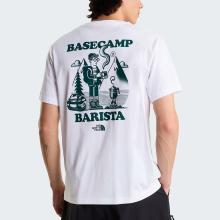 The North Face T-Shirt Basecamp Barista TNF White/Pacific Teal - 3