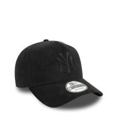 NWER 9FORTY E-Frame New York Yankees Faux Suede Nero - 3