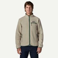 Patagonia Retro Pile Jacket uomo Pelican W/Canopy Green - 2