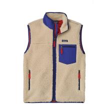Patagonia Classic Retro-X Vest Dark Natural/Cobalt Blue - 1