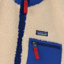 Patagonia Classic Retro-X Vest Dark Natural/Cobalt Blue - 2