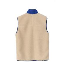 Patagonia Classic Retro-X Vest Dark Natural/Cobalt Blue - 4