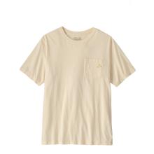 Patagonia Fitz Roy Massif pocket T-Shirt Undyed Natural - 1