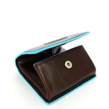 Square coin pouch Blue Square