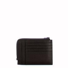 Piquadro Bustina Porta Carte di Credito Black Square RFID - 2