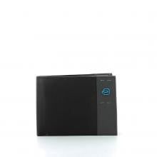 Wallet with coin pouch Pulse-NERO-UN