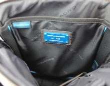 Leather Organised crossbody Black Square-TESTA//MORO-UN