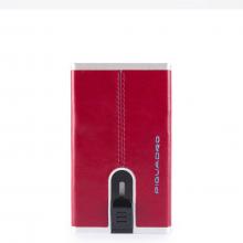 Piquadro Porta carte di credito con Sliding System Blue Square - 1