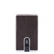 Piquadro Porta carte di credito con Sliding System Black Square - 1