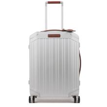 Piquadro Bagaglio a mano Trolley Cabina Ultra Slim PQ Alu 55 cm - 1
