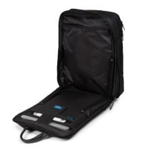 Piquadro Zaino fast-check espandibile Trakai RIFD in tessuto riciclato 15.6 - 5