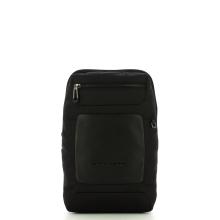 Piquadro Monospalla Porta iPad® in tessuto riciclato Macbeth - 1