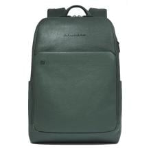 Piquadro Zaino Porta PC Black Square 15.6" Verde Verde - 1