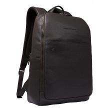 Piquadro Zaino Porta PC Black Square 15.6" Testa Di Moro - 2