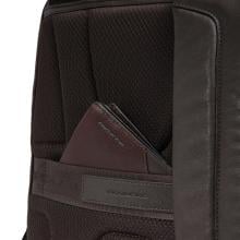 Piquadro Zaino Porta PC Black Square 15.6" Testa Di Moro - 5