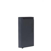 Piquadro Porta Carte Sliding System Modus Blu - 2