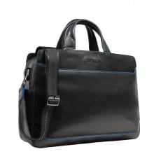 Piquadro Cartella Porta PC Blue Square 15.6" Nero - 2