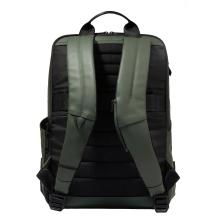 Piquadro Zaino Porta PC Corner 2.0 15.6" Verde - 3