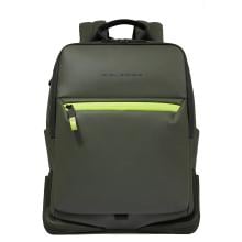 Piquadro Zaino Porta PC Corner 2.0 14" Verde - 1