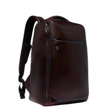 Piquadro Zaino Porta PC Blue Square 14" Mogano - 2