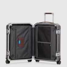 Piquadro Trolley Cabina Rigido Ultra Slim PQLM Nero Cuoio - 6