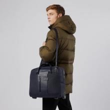 Piquadro Cartellla Trolley Porta PC Brief 15.6 Blu - 4