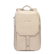 Piquadro Zaino Than Porta PC 13.3" Beige - 1