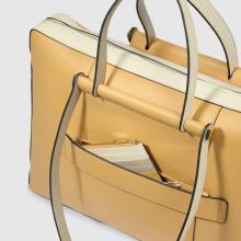 Piquadro Cartella Circle Porta PC 15.6" Giallo Beige - 4