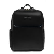 Piquadro Zainetto Blue Square Porta PC 14" Nero - 1