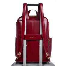 Piquadro Zainetto Blue Square Porta PC 14" Rosso - 3