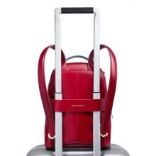 Piquadro Zainetto Blue Square Porta mini tablet Rosso - 3