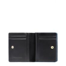 Piquadro Portafoglio Blue Square compatto Nero - 2