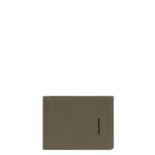 Piquadro Portafoglio Atlas con portamonete Verde - 1