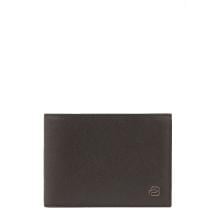 Piquadro Portafoglio 2 scomparti Black Square Testa Moro - 1
